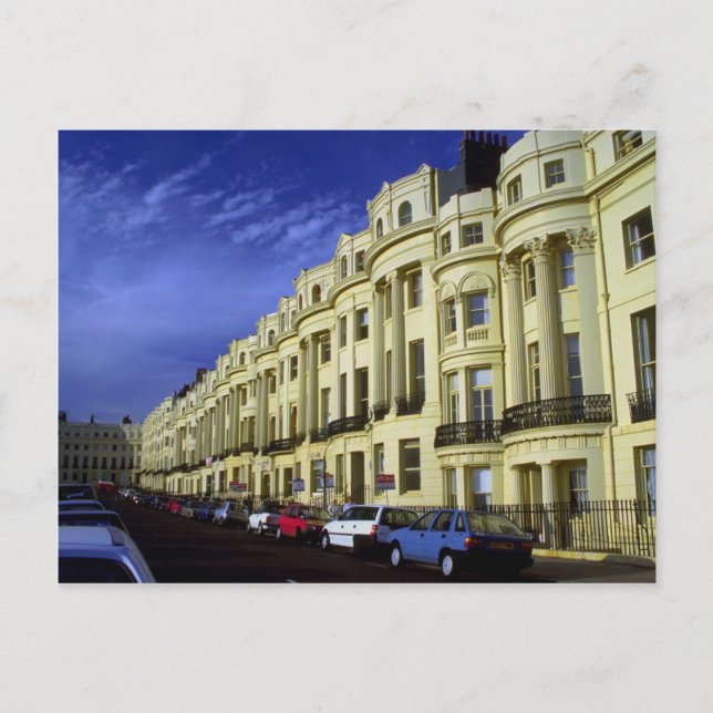 Regency Architecture, Brighton, England, Großbrita Postkarte (Vorderseite)