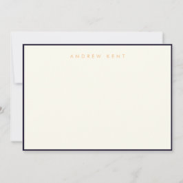 Regency Border Flat Note Card 5"x7" Mitteilungskarte