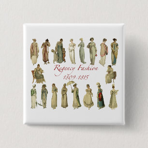 Regency Fashion 1809-1815 Button