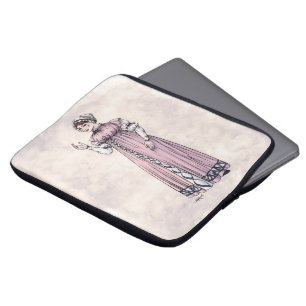 Regency Fashion - Lady #6 - Laptop Sleeve