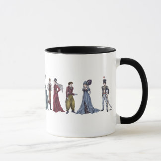 Regency Historische Mode Jane Austen Tasse