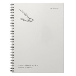 Regency Inspired Epistolary Journals Dark Academia Notizblock