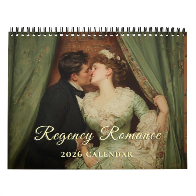 Regency Romance 2026 Wall Calendar Kalender (Titelbild)