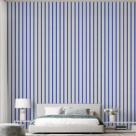 Regency Stripe Navy Blue Tapete