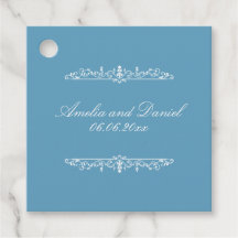 Regency-Style Blaue Hochzeit