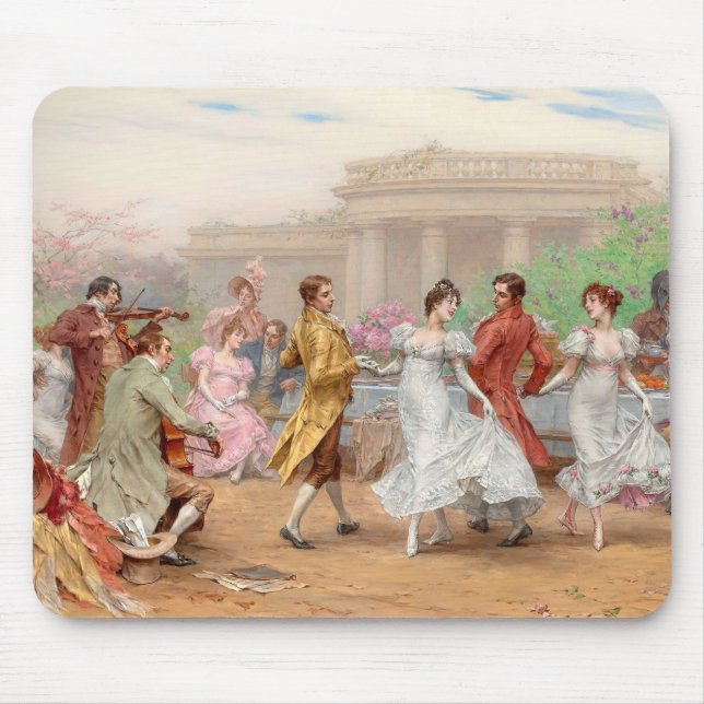 Regency-Tänzer-Mauspad Mousepad (Vorne)