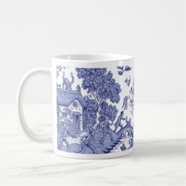 Regency Undead Blue Willow - Mug Kaffeetasse