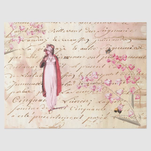 Regency Vintag Seidenpapier (Vorderseite)