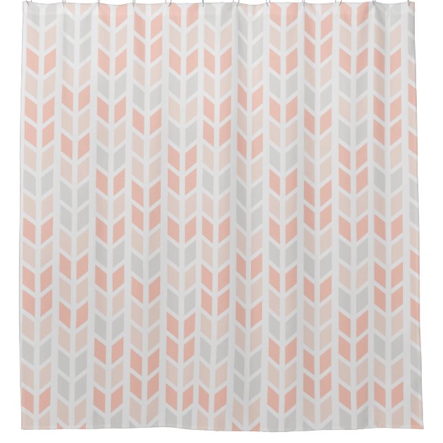 Regenduschvorhang für Reto Geometric Muster Duschvorhang (Vorderseite)
