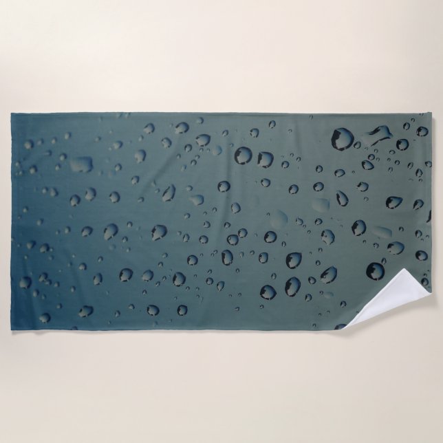 Regenfälle Strandtuch (Vorderseite)