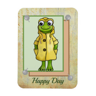 Regenfrosch Magnet
