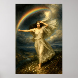 Regengöttin Iris Poster