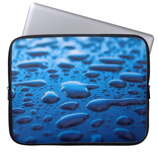 Regengüsse Regengüsse Laptopschutzhülle (Vorderseite)