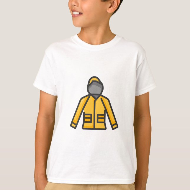 Regenmantel T-Shirt (Vorderseite)