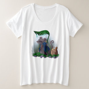 Regenmaus große größe T-Shirt