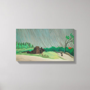 Regenmorgen Henri Rousseau, Vintage Fine Art Leinwanddruck