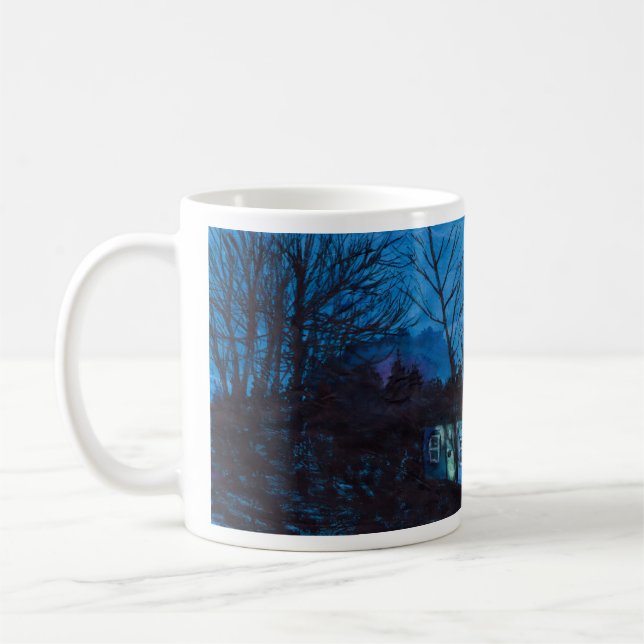 Regenmorgens Kaffeetasse (Links)
