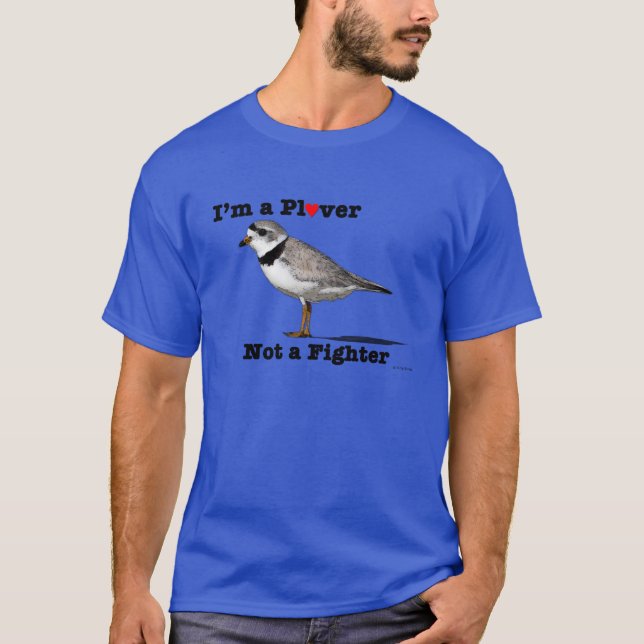 Regenpfeifer-Liebhaber T-Shirt (Vorderseite)