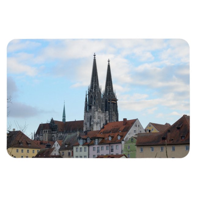 Regensburg, Allemagne Flexi Magnet (Horizontal)