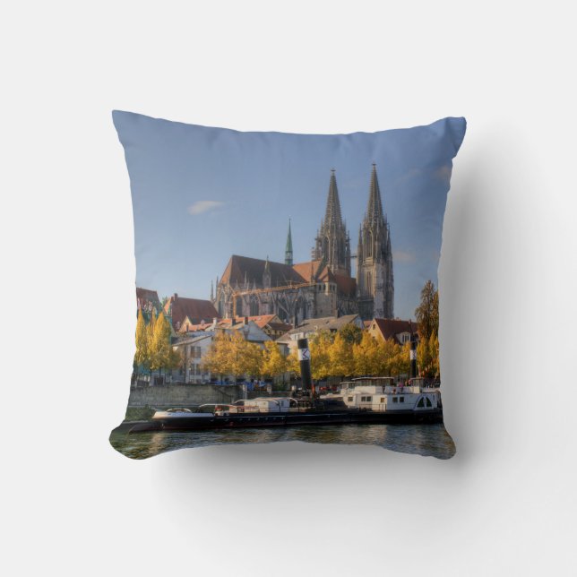 Regensburg, Deutschland Kissen (Vorderseite)