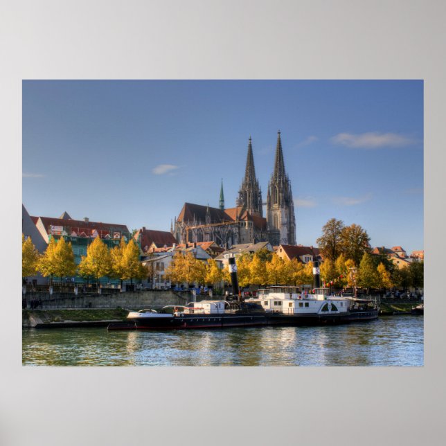 Regensburg, Deutschland Poster (Vorne)