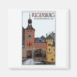 Regensburg - Steinerne Brücke Magnet