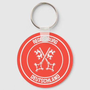 Regensburger RundEmblem Schlüsselanhänger