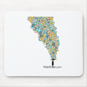 Regenschirm-Atheist Mousepad