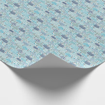 Regenschirm-Entwurfs-Packpapier