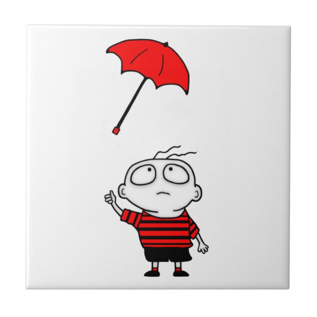Regenschirm Fliese (Vorderseite)