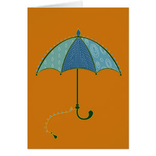 Regenschirm-Karte