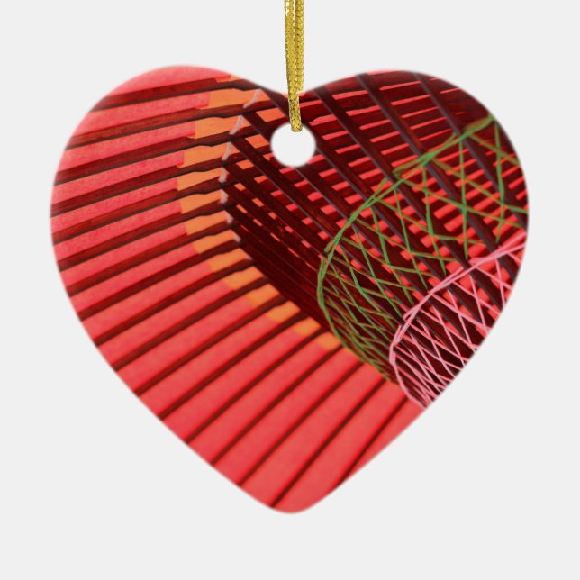 Regenschirm Keramik Ornament (Vorne)