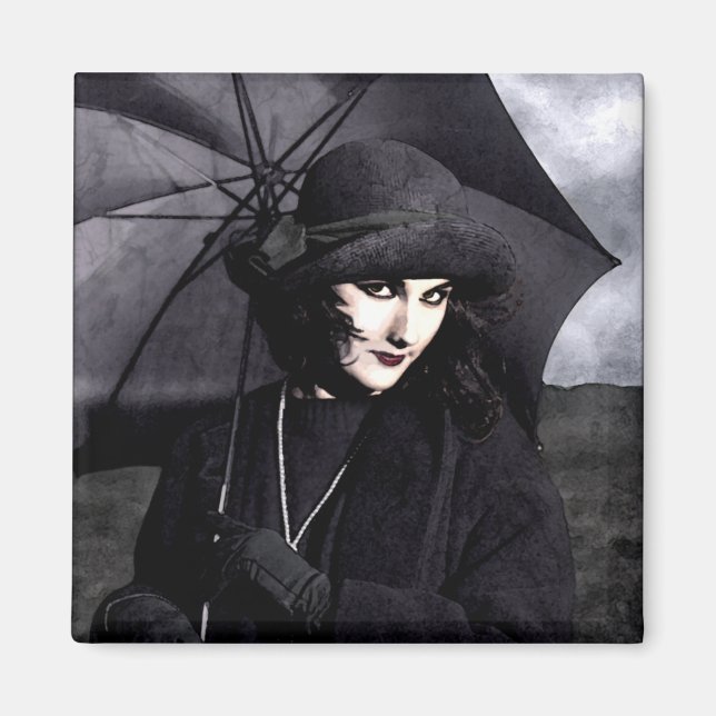 Regenschirm - Magnet (Vorne)