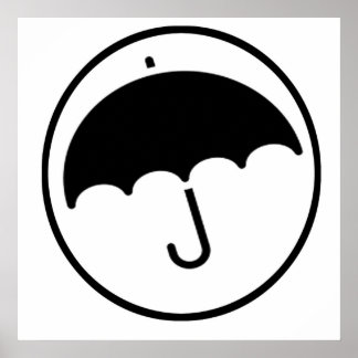 Regenschirm Poster