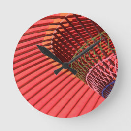 Regenschirm Runde Wanduhr