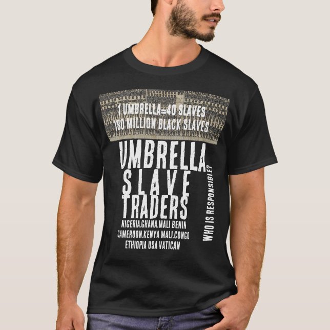 REGENSCHIRM SKLAVENHÄNDLER T-Shirt (Vorderseite)