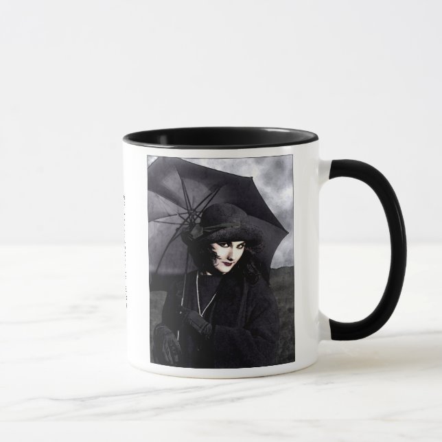 Regenschirm - Tasse (Rechts)
