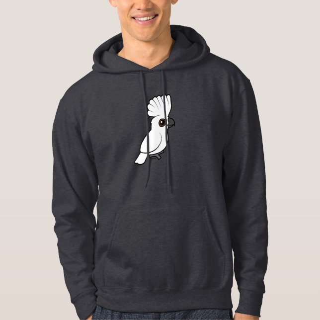 RegenschirmCockatoo (angehoben) Hoodie (Vorderseite)