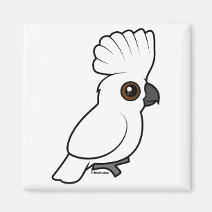 RegenschirmCockatoo (angehoben) Magnet