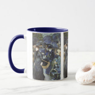 Regenschirme von Pierre Renoir, Vintage Impression Tasse