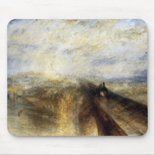 Regenstaub und Drehzahl bei JMW Turner Mousepad
