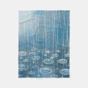 Regensturm Fleecedecke