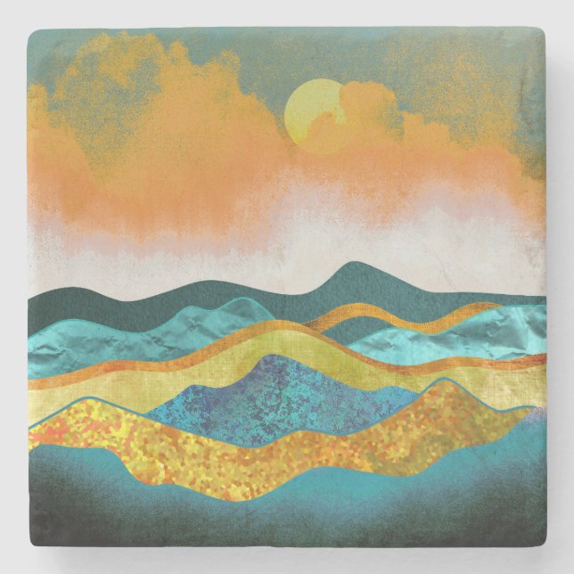 Regensturm Steinuntersetzer (Vorderseite)