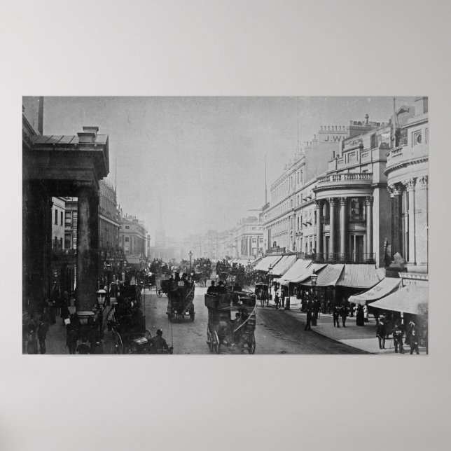 Regent Street, London Poster (Vorne)