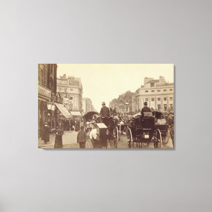 Regent-Zirkus, London, c.1880 (Sepia-Foto) Leinwanddruck
