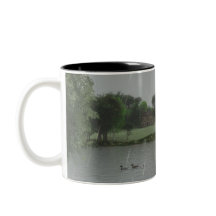 Regentag am See Tasse