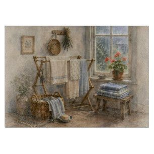 Regentag-Cottage-Wäscheraum Schneidebrett