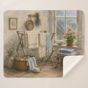 Regentag-Cottage-Wäscheraum Sherpadecke