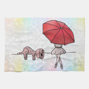 Regentage Geschirrtuch