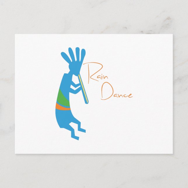 Regentanz Postkarte (Vorderseite)
